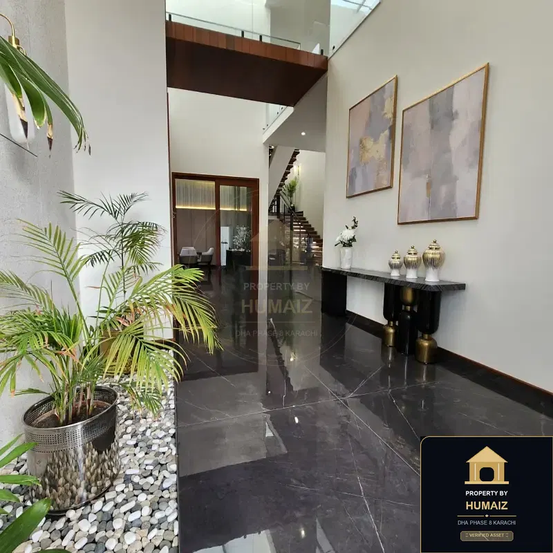 1,000 Sq. Yd. 6-Bedroom Luxury Villa (Private Pool, 6 Bath, Residence 1) in Zone B For Sale in DHA Phase 8 Karachi — Photograph 4