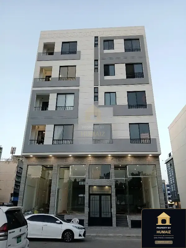 153 Sq. Yd. Commercial Retail Shop in DHA Phase 8 For Sale in DHA Phase 8 Karachi — Property by Humaiz Architectural Asset