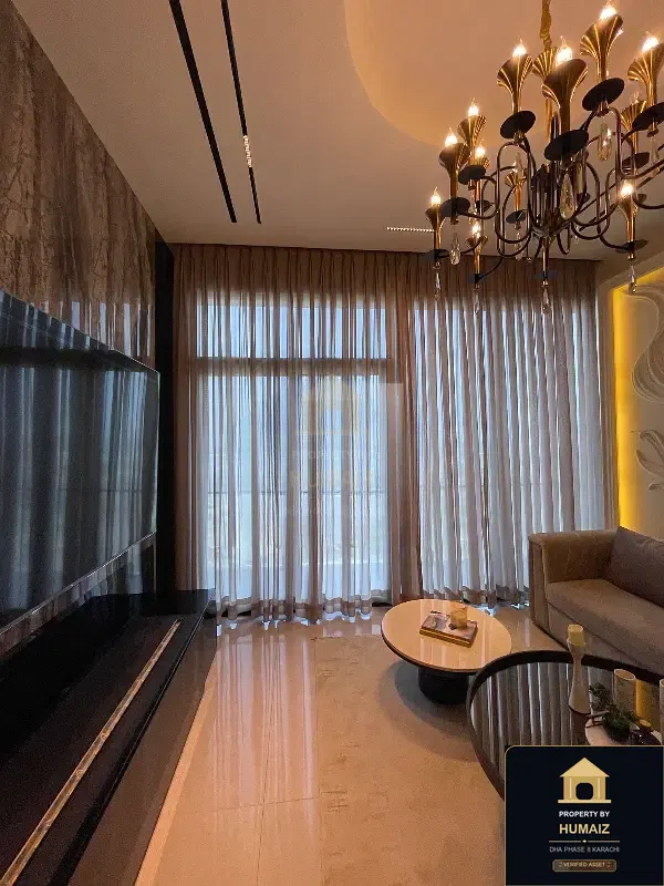 1-Bedroom Luxury Apartment (Sea Facing, 1 Bath, Suite 7) at HMR Waterfront For Sale in DHA Phase 8 Karachi — Property by Humaiz Architectural Asset