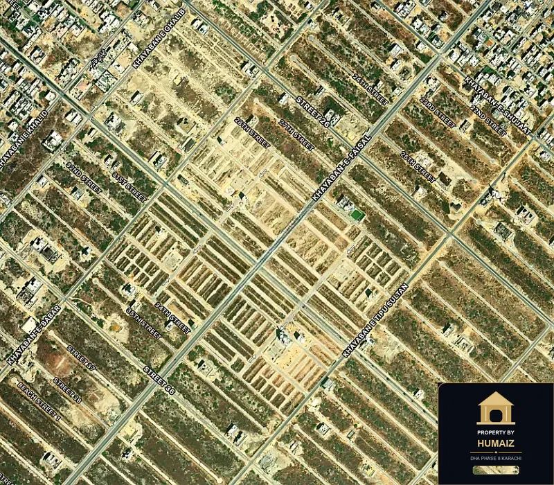 100 Sq. Yd. Commercial Plot (Parcel 33) on Peninsula Commercial For Sale in DHA Phase 8 Karachi — Photograph 2