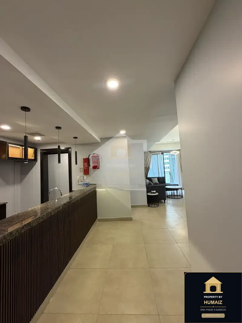 1-Bedroom Luxury Apartment (Sea Facing, 2 Bath, Suite 9) at Coral Towers For Sale in DHA Phase 8 Karachi — Photograph 6