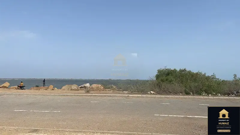 4,000 Sq. Yd. Residential Plot (West Open, Parcel 2) in Zone E For Sale in DHA Phase 8 Karachi — Property by Humaiz Architectural Asset