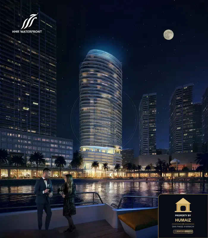 1-Bedroom Luxury Apartment (1 Bath, Suite 98) at HMR Waterfront For Sale in DHA Phase 8 Karachi — Photograph 10