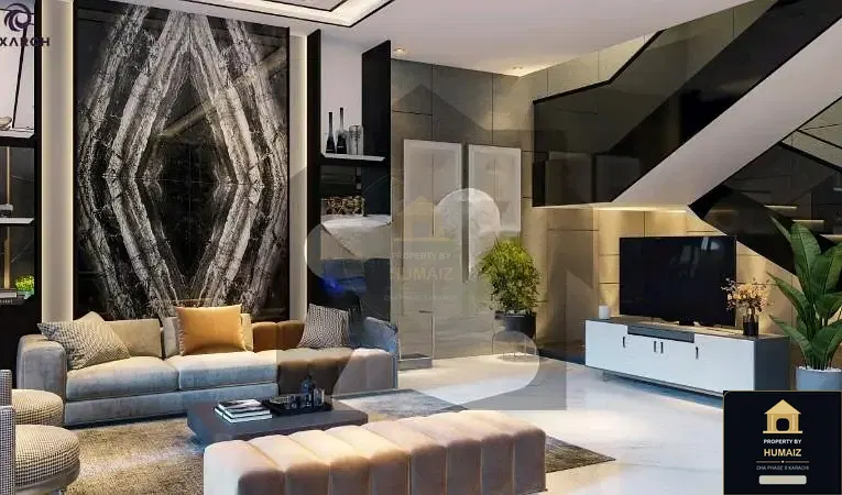1-Bedroom Luxury Apartment (1 Bath, Suite 96) at HMR Waterfront For Sale in DHA Phase 8 Karachi — Property by Humaiz Architectural Asset