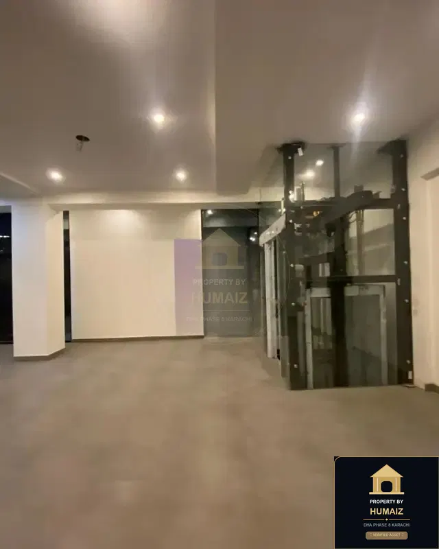 311 Sq. Yd. Commercial Retail Shop (Corner, Unit 2) on Zulfiqar Commercial For Rent in DHA Phase 8 Karachi — Property by Humaiz Architectural Asset