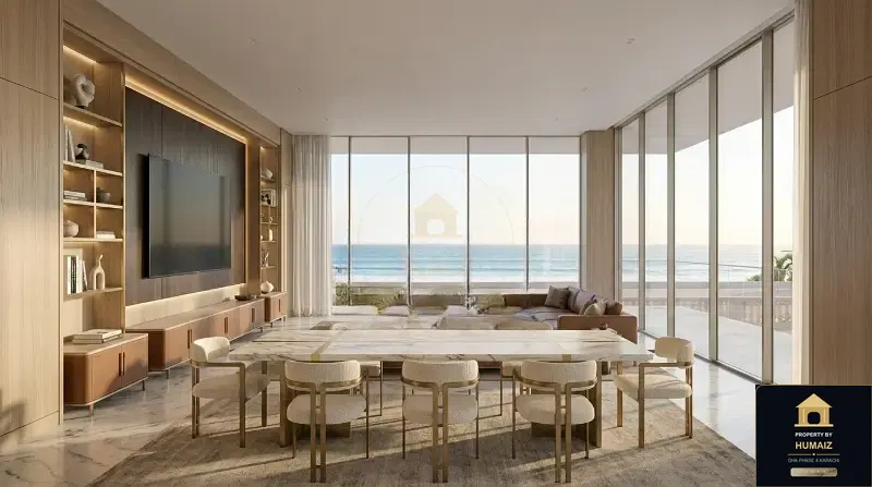 3-Bedroom Luxury Apartment (Sea Facing, 4 Bath, Suite 19) at Panorama For Sale in DHA Phase 8 Karachi — Photograph 8
