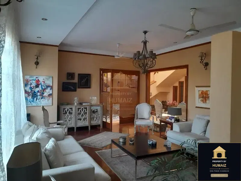 500 Sq. Yd. 6-Bedroom Luxury Villa (Boulevard Facing, 7 Bath, Residence 18) in DHA Phase 8 For Rent in DHA Phase 8 Karachi — Photograph 2