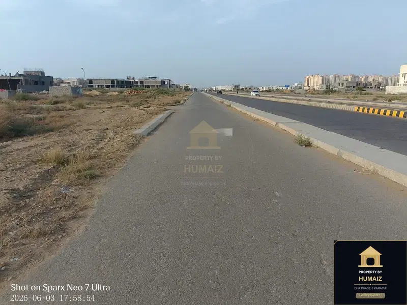 1,000 Sq. Yd. Residential Plot (Parcel 14) in Zone C For Sale in DHA Phase 8 Karachi — Property by Humaiz Architectural Asset