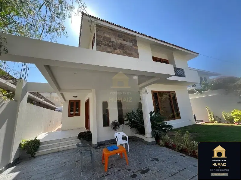 500 Sq. Yd. 6-Bedroom Luxury Villa (Basement, 6 Bath, Residence 1) in Zone A For Rent in DHA Phase 8 Karachi — Photograph 2