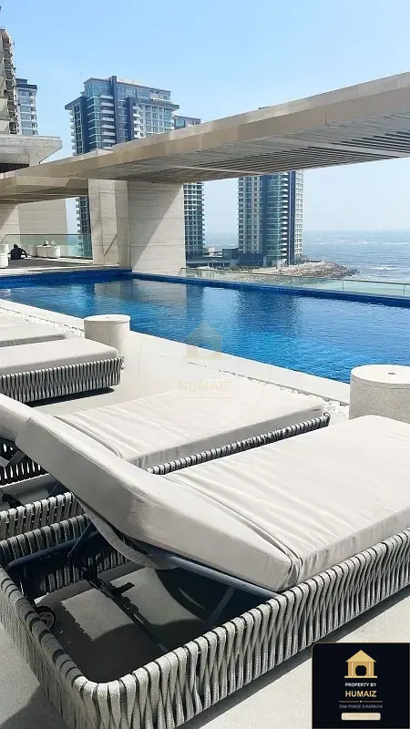 2-Bedroom Luxury Apartment (Sea Facing, 4 Bath, Suite 1) at The Views For Rent in DHA Phase 8 Karachi — Photograph 3
