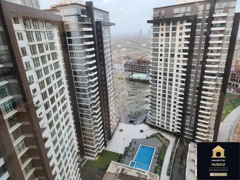 2-Bedroom Luxury Apartment (Sea Facing, 3 Bath, Suite 10) at Pearl Towers For Sale in DHA Phase 8 Karachi — Photograph 3