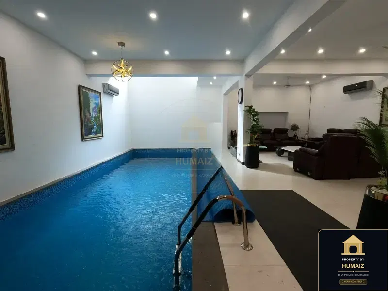 500 Sq. Yd. 5-Bedroom Luxury Villa (Private Pool, 5 Bath, Residence 39) in DHA Phase 8 For Sale in DHA Phase 8 Karachi — Photograph 27