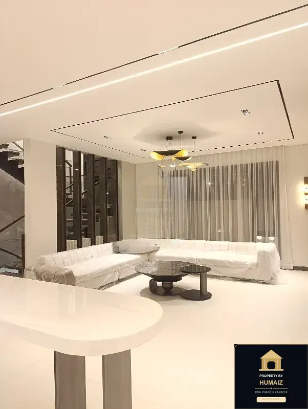 500 Sq. Yd. 5-Bedroom Luxury Villa (Private Pool, 6 Bath, Residence 6) at Creek Vistas For Sale in DHA Phase 8 Karachi — Photograph 9