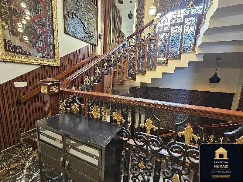 1,000 Sq. Yd. 6-Bedroom Luxury Villa (6 Bath, Residence 7) in Zone A For Sale in DHA Phase 8 Karachi — Property by Humaiz Architectural Asset
