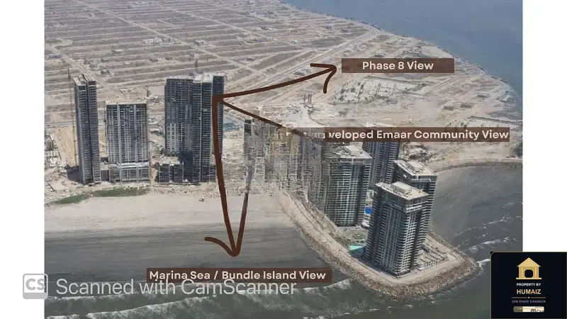 1-Bedroom Luxury Apartment (Sea Facing, 2 Bath, Suite 6) at Panorama For Sale in DHA Phase 8 Karachi — Photograph 3