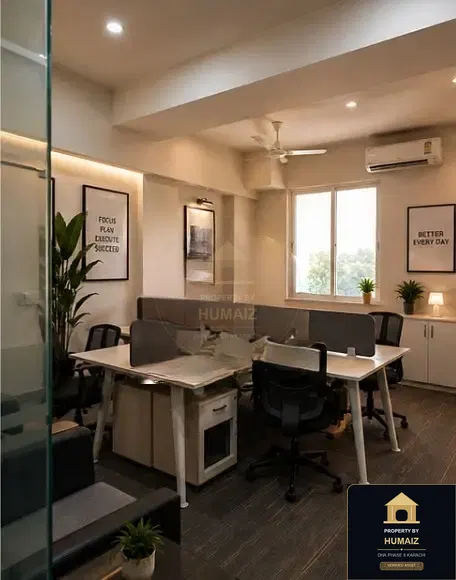 111 Sq. Yd. Corporate Office Space (1 Bath, Unit 8) on Al-Murtaza Commercial For Rent in DHA Phase 8 Karachi — Photograph 7