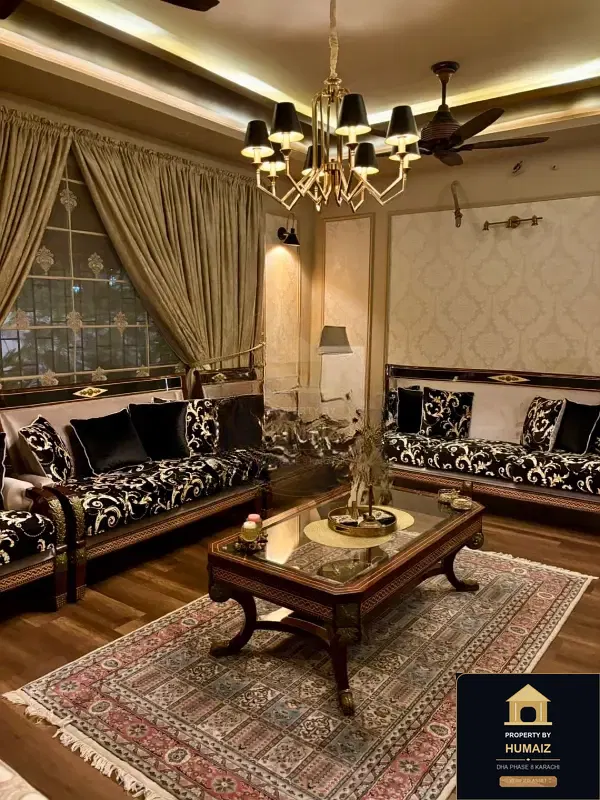 500 Sq. Yd. 6-Bedroom Luxury Villa (Basement, 7 Bath, Residence 11) in DHA Phase 8 For Sale in DHA Phase 8 Karachi — Photograph 6