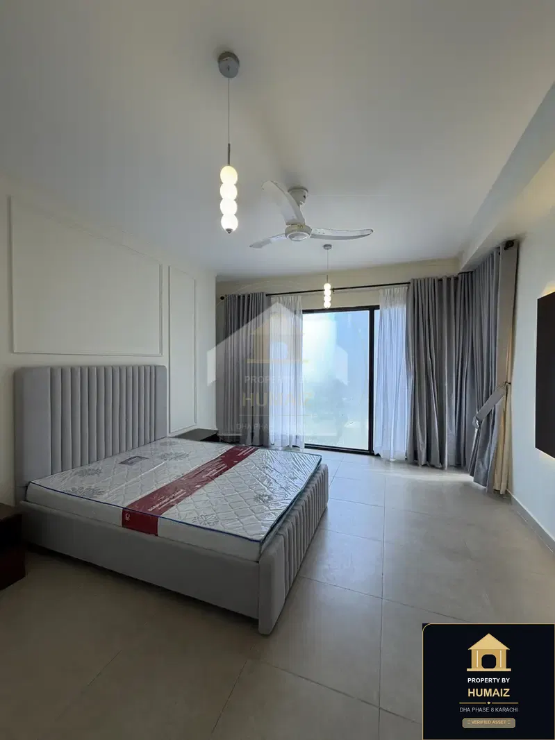 1-Bedroom Luxury Apartment (Sea Facing, 1 Bath, Suite 3) at Emaar Oceanfront For Sale in DHA Phase 8 Karachi — Property by Humaiz Architectural Asset