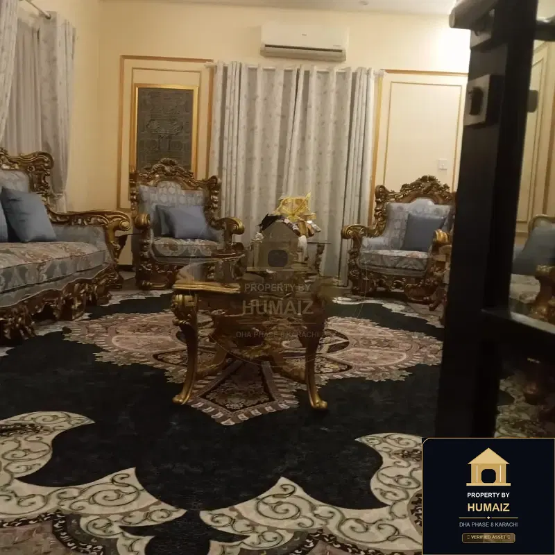 500 Sq. Yd. 4-Bedroom Luxury Villa (Boulevard Facing, 5 Bath, Residence 1) in Khayaban-e-Bahria For Rent in DHA Phase 8 Karachi — Photograph 3