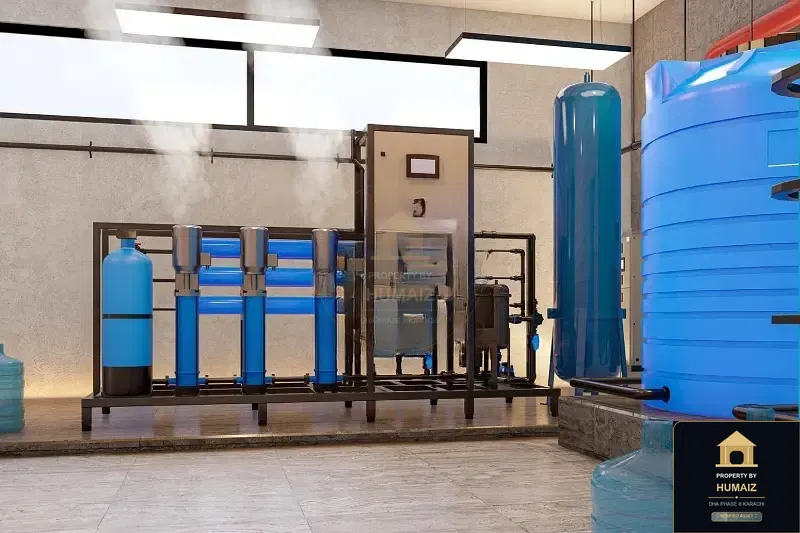 4-Bedroom Luxury Apartment (Private Pool, 4 Bath, Suite 2) at Tower A For Sale in DHA Phase 8 Karachi — Photograph 17