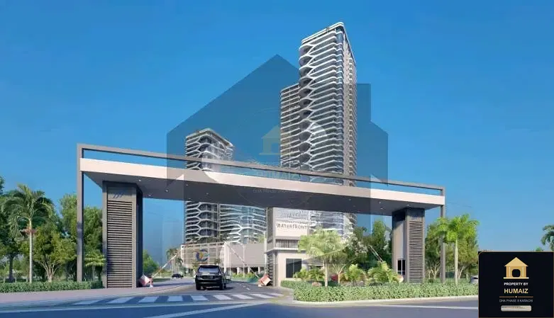 3-Bedroom Luxury Apartment (Corner, 3 Bath, Suite 60) at HMR Waterfront For Sale in DHA Phase 8 Karachi — Photograph 5