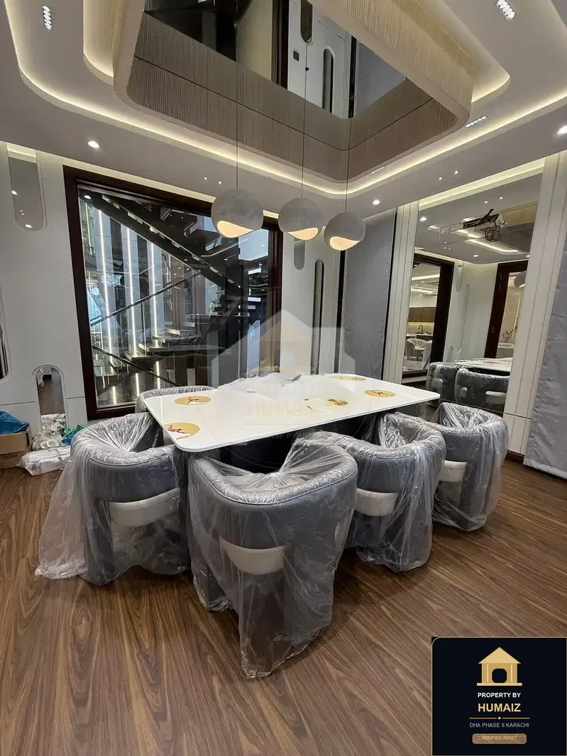 500 Sq. Yd. 6-Bedroom Luxury Villa (Private Pool, 6 Bath, Residence 6) in Zone A For Sale in DHA Phase 8 Karachi — Photograph 21