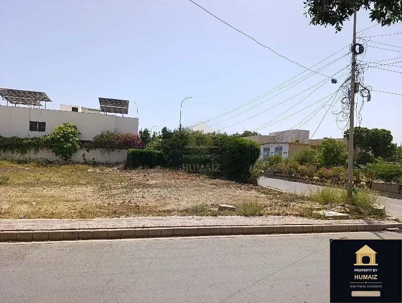 6,000 Sq. Yd. Residential Plot in Zone A For Sale in DHA Phase 8 Karachi — Property by Humaiz Architectural Asset