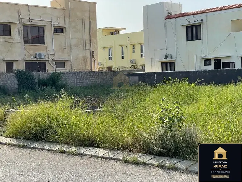 500 Sq. Yd. Residential Plot (West Open, Parcel 12) in Khayaban-e-Tipu Sultan For Sale in DHA Phase 8 Karachi — Property by Humaiz Architectural Asset