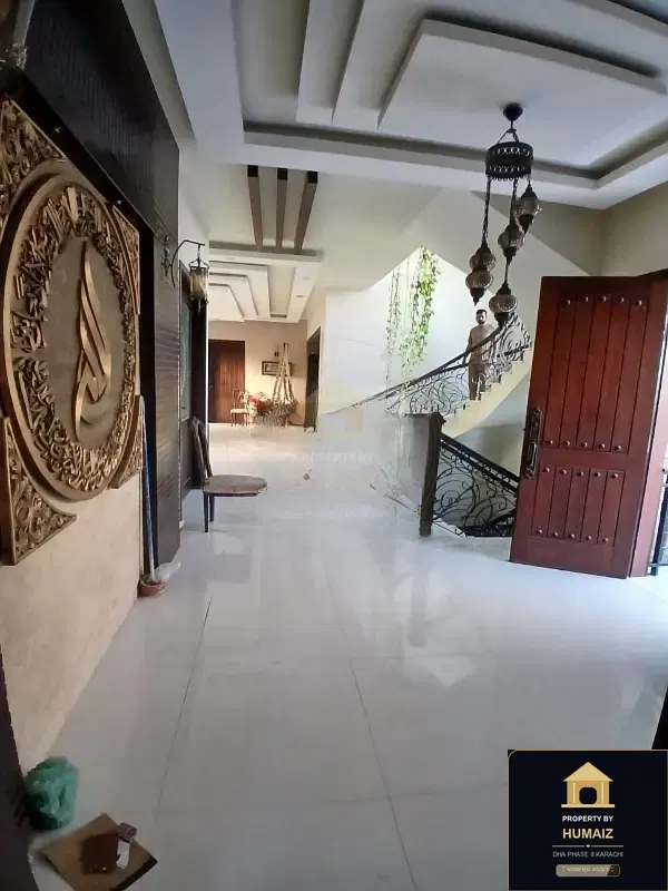 500 Sq. Yd. 5-Bedroom Luxury Villa (Basement, 6 Bath, Residence 9) in DHA Phase 8 For Rent in DHA Phase 8 Karachi — Photograph 2
