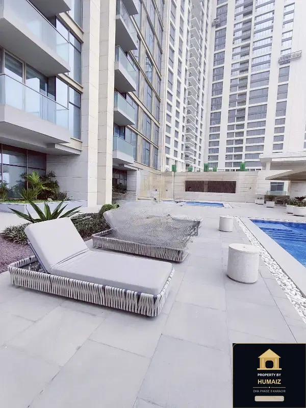 3-Bedroom Luxury Apartment (Brand New, 5 Bath, Suite 20) at The Views For Rent in DHA Phase 8 Karachi — Photograph 2
