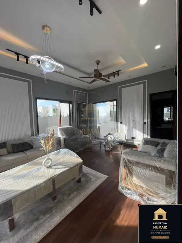 500 Sq. Yd. 6-Bedroom Luxury Villa (West Open, 7 Bath, Residence 1) in Khayaban-e-Shujaat For Sale in DHA Phase 8 Karachi — Photograph 5