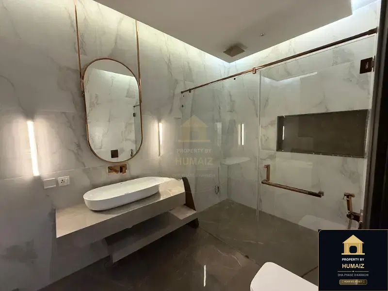 500 Sq. Yd. 5-Bedroom Luxury Villa (Private Pool, 6 Bath, Residence 1) in Khayaban-e-Shujaat For Sale in DHA Phase 8 Karachi — Photograph 14