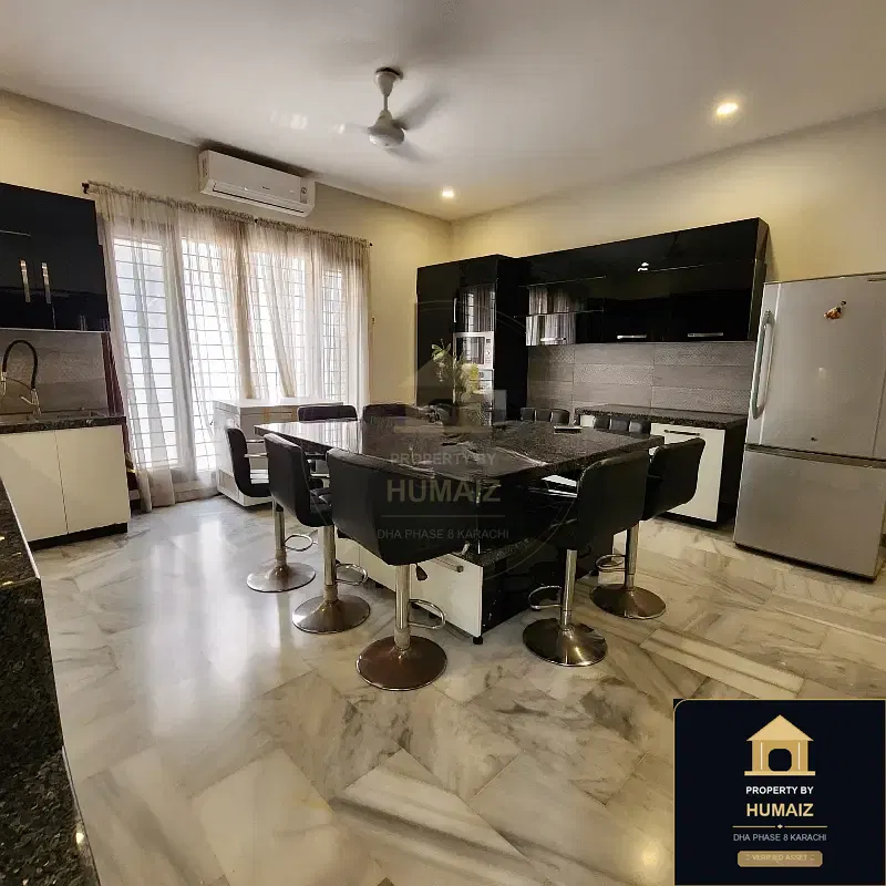 500 Sq. Yd. 6-Bedroom Luxury Villa (West Open, 6 Bath, Residence 5) in Zone B For Sale in DHA Phase 8 Karachi — Photograph 10