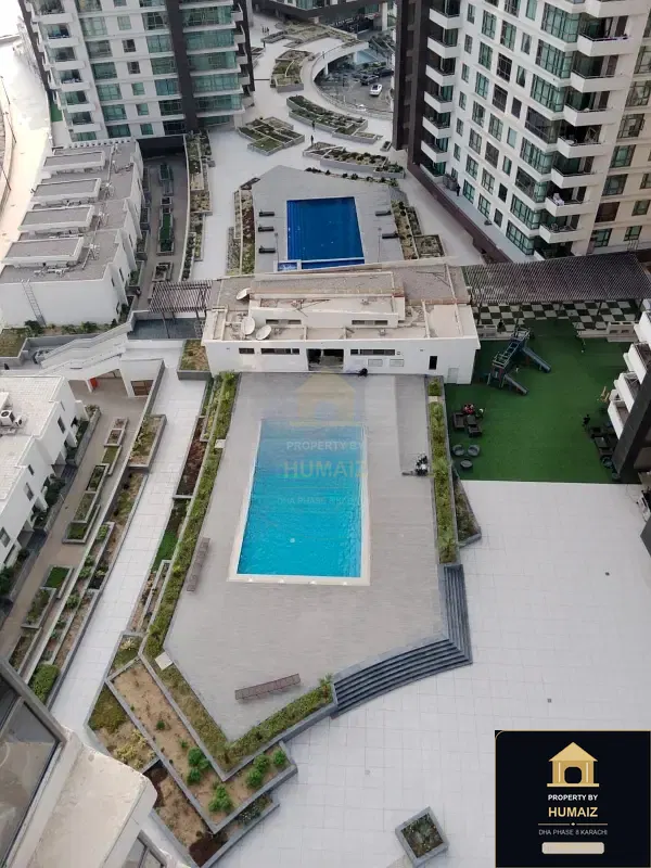 4-Bedroom Luxury Apartment (West Open, 6 Bath, Suite 1) at Reef Towers For Sale in DHA Phase 8 Karachi — Photograph 2