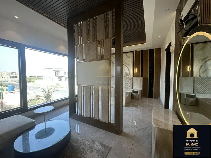 1,000 Sq. Yd. 9-Bedroom Luxury Villa (Corner, Residence 2) on Khayaban-e-Iqbal For Rent in DHA Phase 8 Karachi — Photograph 3