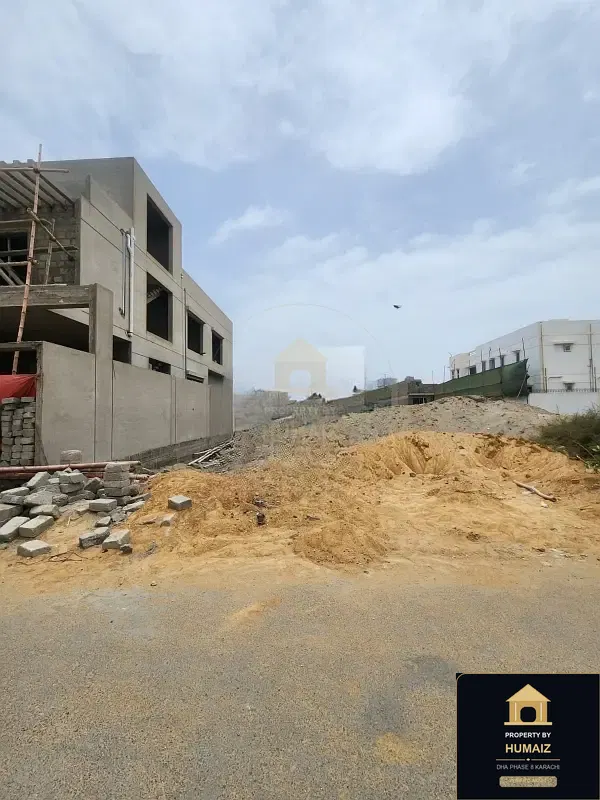 300 Sq. Yd. Residential Plot (West Open, Parcel 37) in Khayaban-e-Sahil For Sale in DHA Phase 8 Karachi — Property by Humaiz Architectural Asset