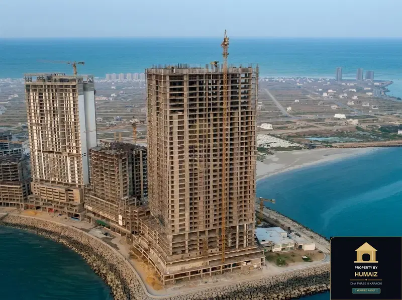 2-Bedroom Luxury Apartment (Sea Facing, 2 Bath, Suite 1) at Tower A For Sale in DHA Phase 8 Karachi — Photograph 2