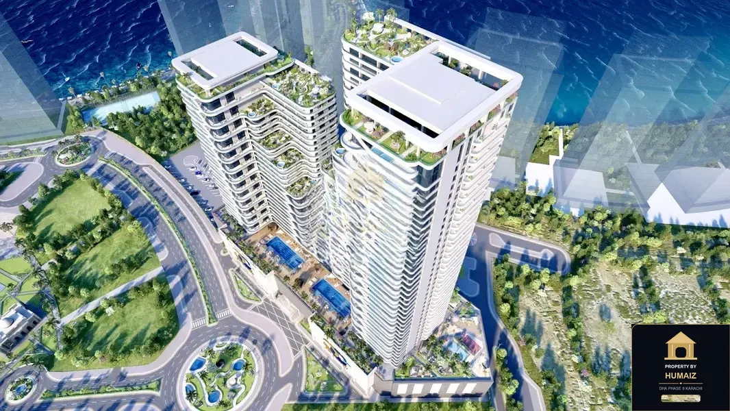 1-Bedroom Luxury Apartment (Private Pool, 2 Bath, Suite 4) at HMR Waterfront For Sale in DHA Phase 8 Karachi — Photograph 13