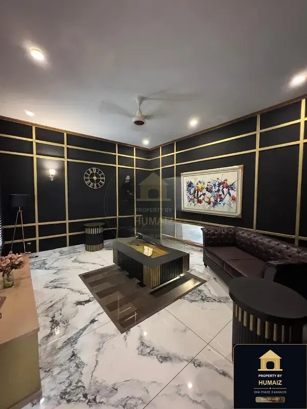 500 Sq. Yd. 5-Bedroom Luxury Villa (West Open, 6 Bath, Residence 1) in Khayaban-e-Faisal For Sale in DHA Phase 8 Karachi — Photograph 8
