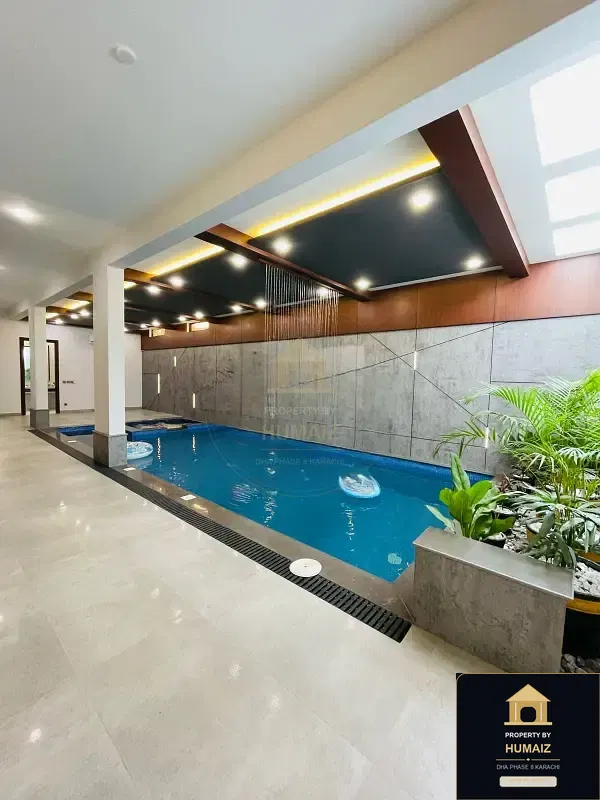 500 Sq. Yd. 5-Bedroom Luxury Villa (Private Pool, 6 Bath, Residence 2) in Zone B For Sale in DHA Phase 8 Karachi — Photograph 22