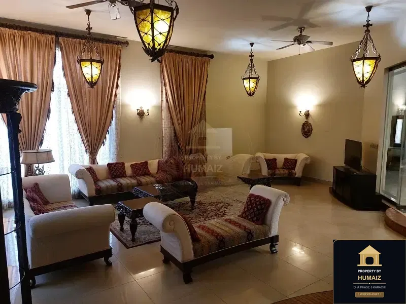 1,000 Sq. Yd. 6-Bedroom Luxury Villa (6 Bath, Residence 20) in DHA Phase 8 For Rent in DHA Phase 8 Karachi — Photograph 18