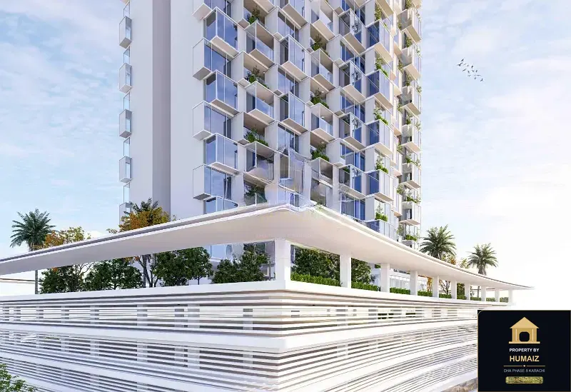 2-Bedroom Luxury Apartment (Sea Facing, 2 Bath, Suite 1) at Tower A For Sale in DHA Phase 8 Karachi — Photograph 24