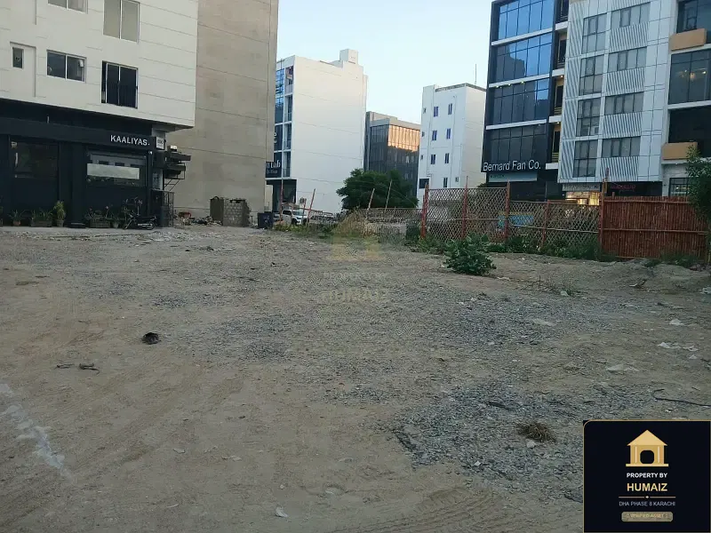 800 Sq. Yd. Commercial Plot on Al-Murtaza Commercial For Sale in DHA Phase 8 Karachi — Photograph 5