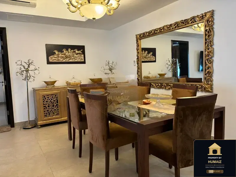 2-Bedroom Luxury Apartment (Sea Facing, 2 Bath, Suite 15) at Coral Towers For Rent in DHA Phase 8 Karachi — Photograph 6