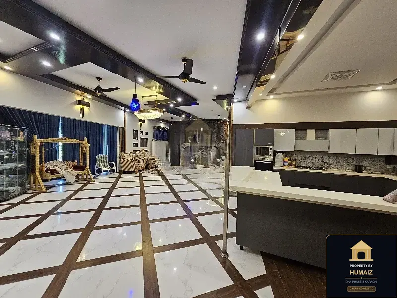 1,000 Sq. Yd. 6-Bedroom Luxury Villa (6 Bath, Residence 7) in Zone A For Sale in DHA Phase 8 Karachi — Photograph 12