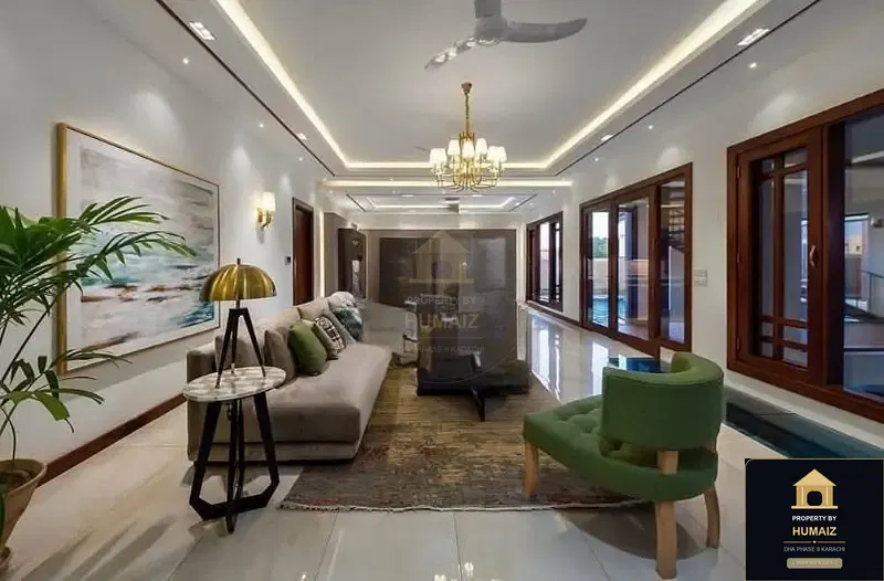3,000 Sq. Yd. 8-Bedroom Luxury Villa (Private Pool, 7 Bath, Residence 3) in DHA Phase 8 For Sale in DHA Phase 8 Karachi — Photograph 2
