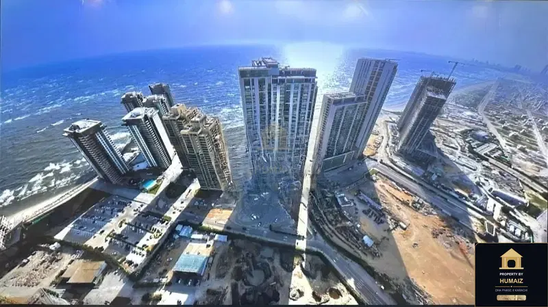 1-Bedroom Luxury Apartment (Private Pool, 2 Bath, Suite 2) at Emaar Oceanfront For Sale in DHA Phase 8 Karachi — Photograph 4