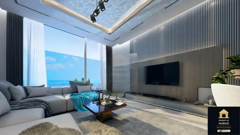 3-Bedroom Luxury Apartment (Corner, 3 Bath, Suite 61) at HMR Waterfront For Sale in DHA Phase 8 Karachi — Photograph 16