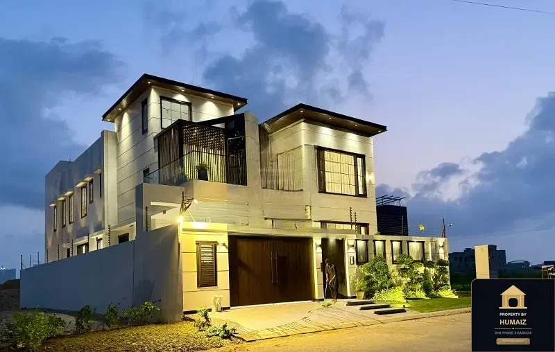 500 Sq. Yd. 5-Bedroom Luxury Villa (Private Pool, 6 Bath, Residence 1) in Khayaban-e-Shujaat For Sale in DHA Phase 8 Karachi — Photograph 2