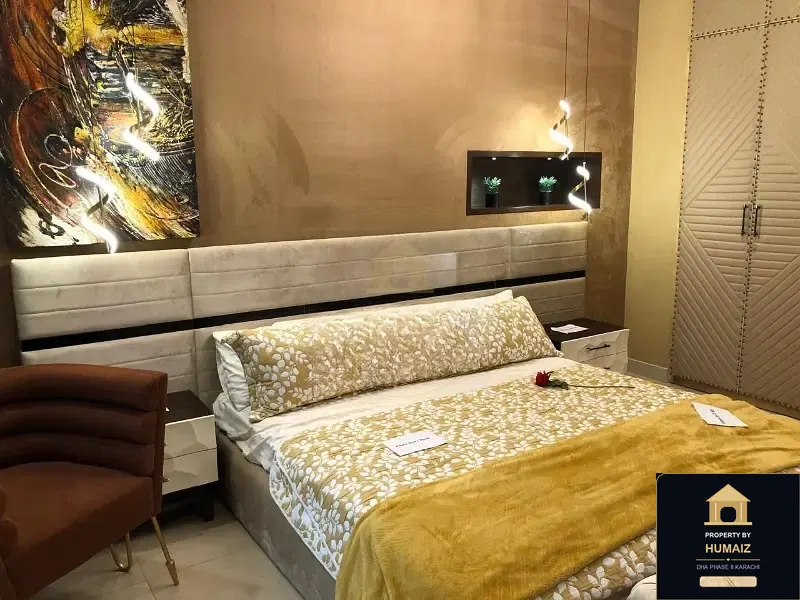 2-Bedroom Luxury Apartment (Sea Facing, 2 Bath, Suite 10) at HMR Waterfront For Sale in DHA Phase 8 Karachi — Photograph 13